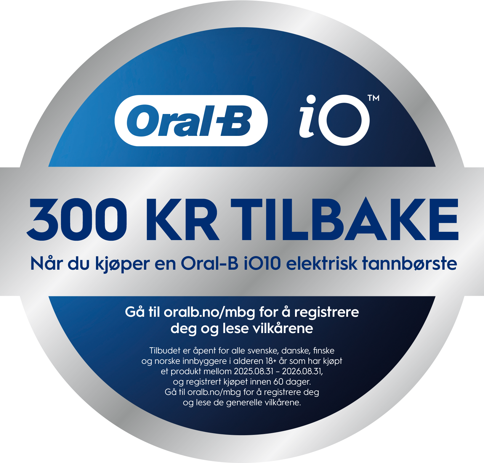 Oral-B cashback