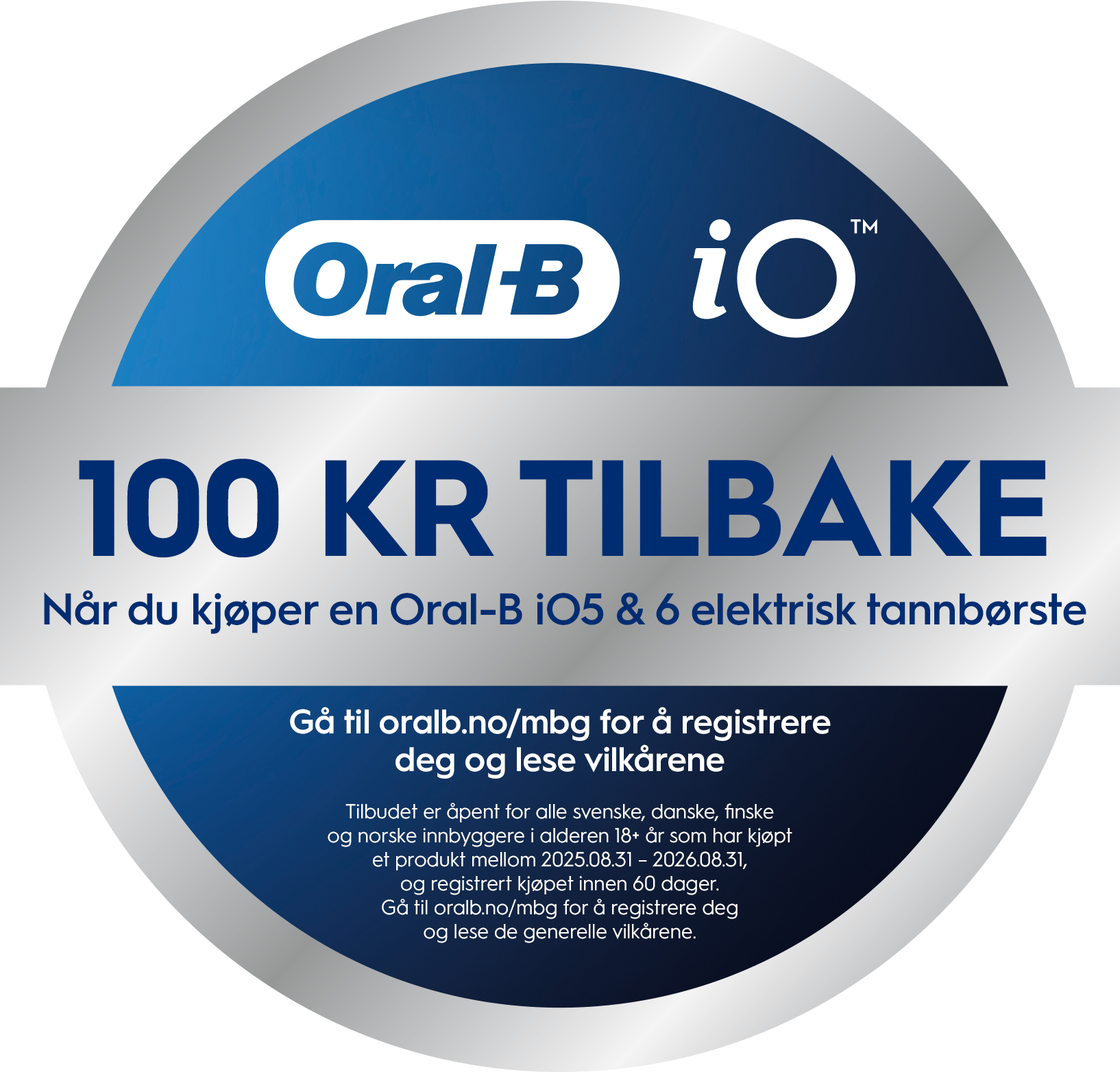 Oral-B cashback