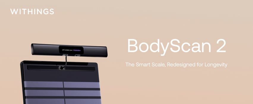Withings BodyScan 2 – smart vekt redesignet for lang levetid med avansert kroppsanalyse og helsesporing