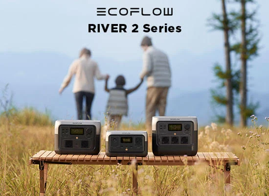 EcoFlow RIVER 2 Series – tre modeller for familiecamping i naturen