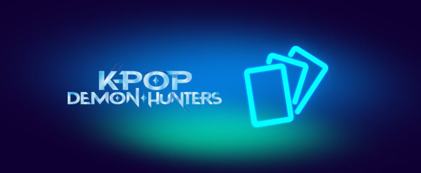 K-Pop Demon Hunters kortspill og samlekort – offisielt Netflix merchandise for fans