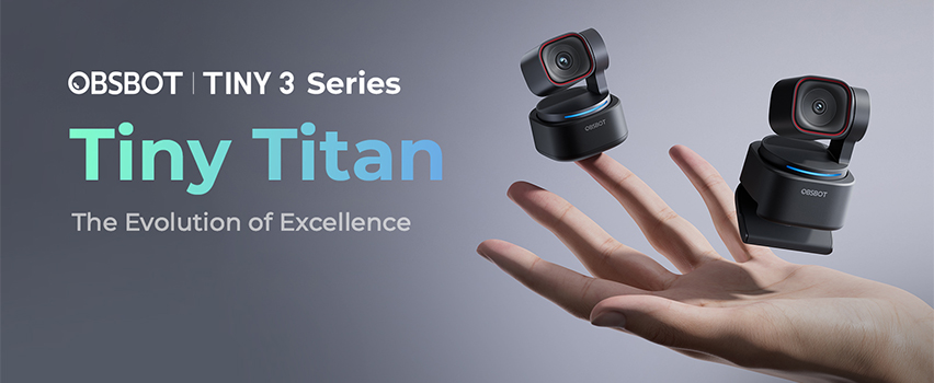 Obsbot Tiny 3 Series Launch - Proshop