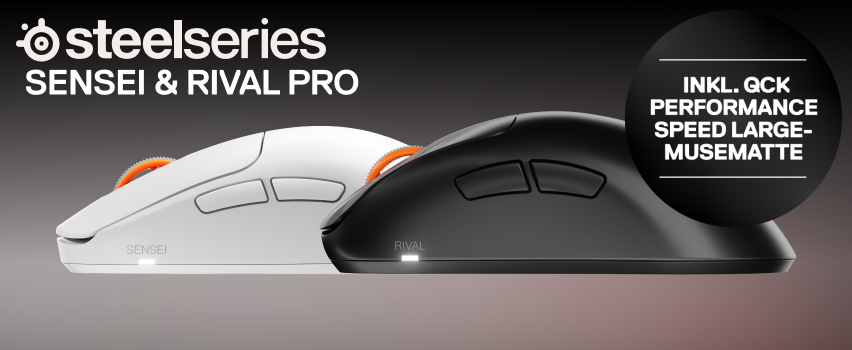 SteelSeries Sensei Pro & Rival Pro Series Pre-Order - Proshop